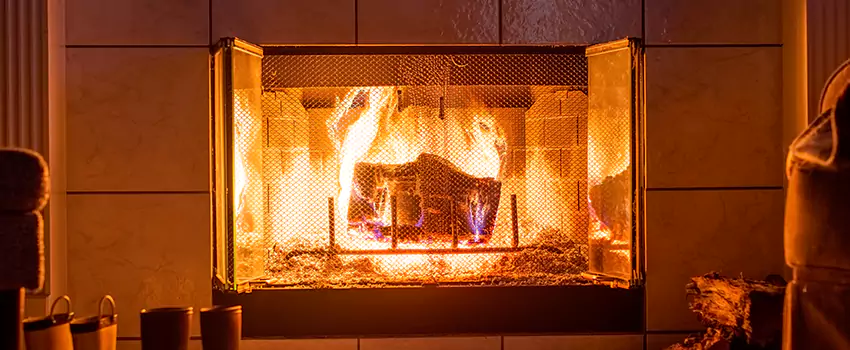Mendota Hearth Landscape Fireplace Installation in Folsom, California