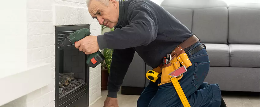 New Indoor Fireplace Installation in Folsom, California