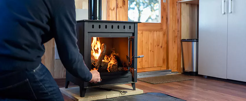 Open Hearth Wood Fireplace Installation in Folsom, CA