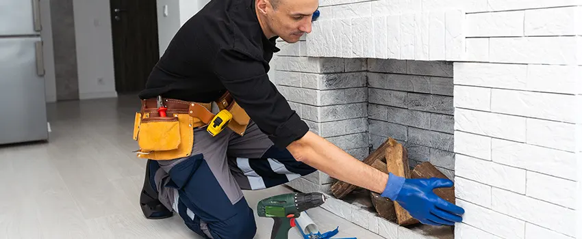 Fireplace Damaged Damper Frame Repair Services in Folsom, California