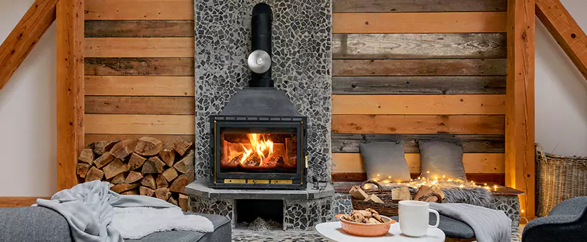 Thelin Hearth Products Direct Vent Gas Stove Fireplace Inspection in Folsom, California